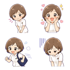 Nurse emoji series10