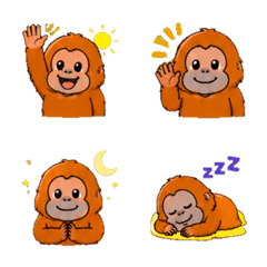 orangutan Daily Emoji