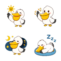 pelican Daily Emoji