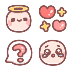 日常必備♡實用生活&大臉表情 表情貼