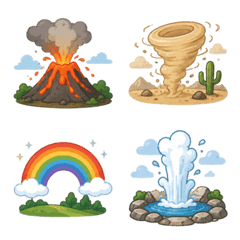natural phenomenon emoji