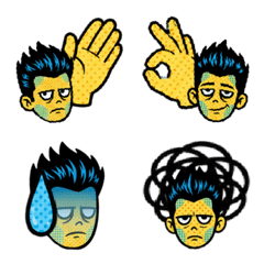 A deadpan young man, a cheeky pop artist