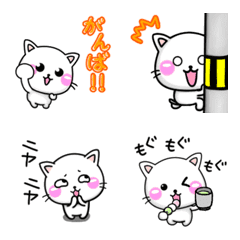 【絵文字】毎日かわいい！ちびねこ100%