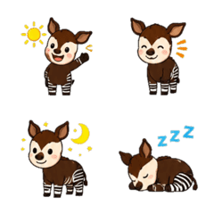 Okapi Daily Emoji