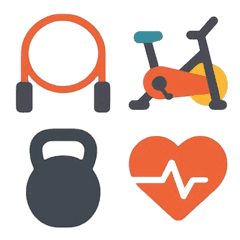 Fitness emoji no.1