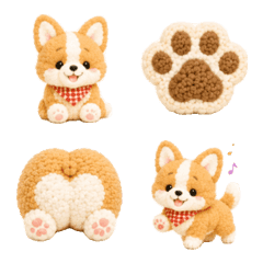 Cute Plush Corgi