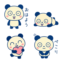 Goofy Panda Emoji