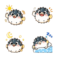 porcupinefish Daily Emoji