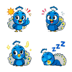 peacock Daily Emoji
