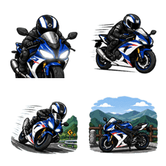 爆走！SS スーパースポーツ バイク 絵文字