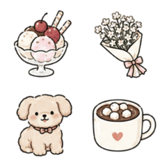 Soft Hand-Drawn Everyday Emojis24