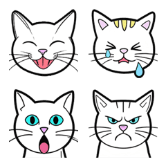 Cute white cats tells your ...
