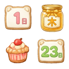 bear Japanese calendar