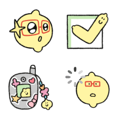 Second Morning Y2K Lemony Emoji