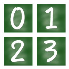 NUMBER  BLACKBOARD Emoji