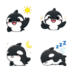 orca| Daily Emoji
