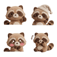 ふわふわタヌキ