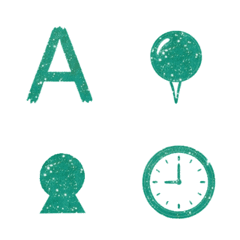Sparkle Green ABC 144 icon Emoji