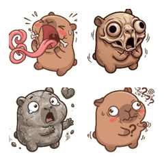 Unfazed Grumpy Capybara