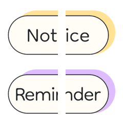 Topic | Office Work Words Pastel (ENG)