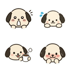 Daily Use! Cute Puppy Stickers