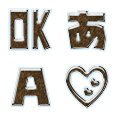 JP response emoji alphabet ...