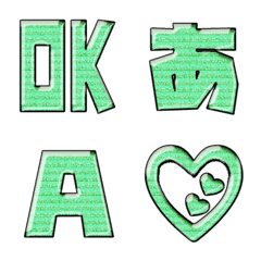 JP response emoji alphabet ...