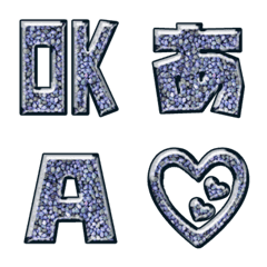 JP response emoji alphabet kanji 094