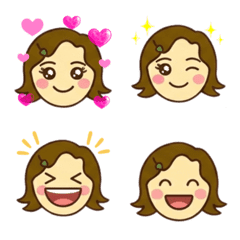 Cute and Cozy Girl Emoji