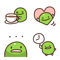 Delicious green soybeans emoji2