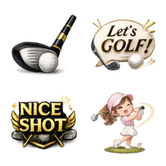 [GOLF / Nice Shot] Emoji