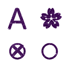 Sparkle Purple ABC 144 icon Emoji