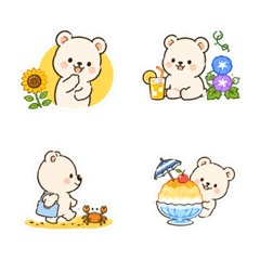 Daily Use! Cute Summer Bear