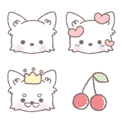 White Chihuahua  emoji