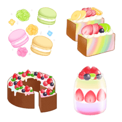 Assorted colorful sweets 2