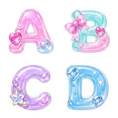 Candy Jewel Alphabet