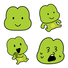 ぽけぽえかえる の いい絵文字