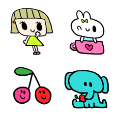 nenerin色んな絵文字セット可愛い691