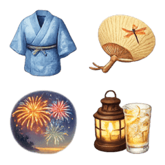 [Nostalgic / Showa Summer] Emoji
