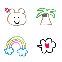 summer seasonable/ emoji