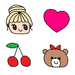 nenerin色んな絵文字セット可愛い692