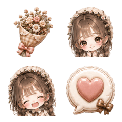 Forest Girl Emojis