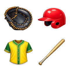 Baseball equipment emoji
