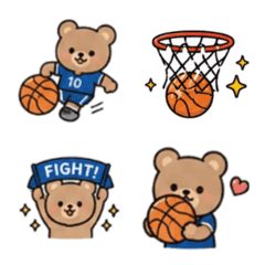 Yurukumasan basketball emoji