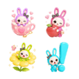 毎日使える♡ピンクのツインテールちゃん♡ - LINE スタンプ | LINE STORE