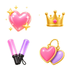 Oshi Life 3D Emoji