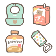 赤ちゃん ゆるかびえもじ3