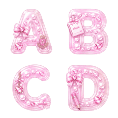 Study Ribbon Alphabet