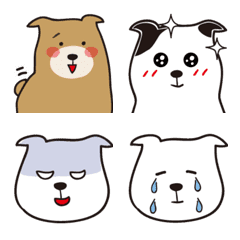 Relaxing dog Emojis