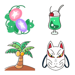 サマーな夏　絵文字